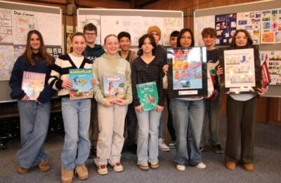 Comic-Fieber an der Realschule: Zwei Talente ganz oben!