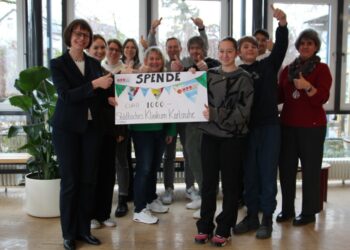 Scheckübergabe Kinderklinikum Karlsruhe